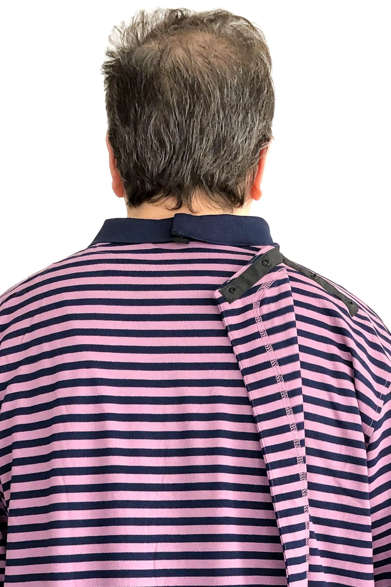 Adaptive Polo Shirt With Long Sleeves for Men