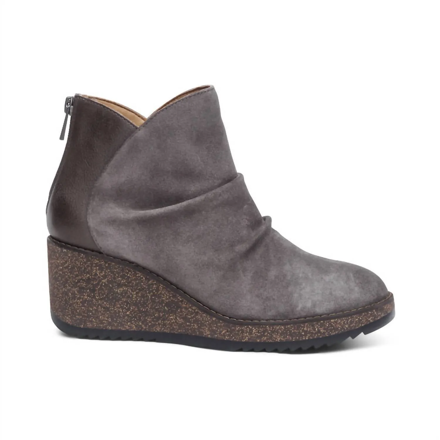 Aetrex - Women's Kara Ankle Wedge Boot