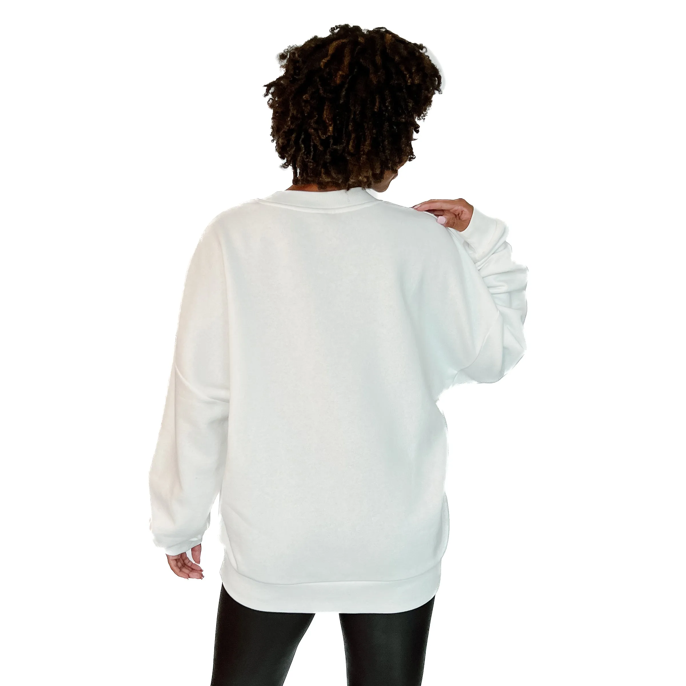 ALABAMA CRIMSON TIDE REBOUND PREMIUM FLEECE DROP SHOULDER CREWNECK PULLOVER