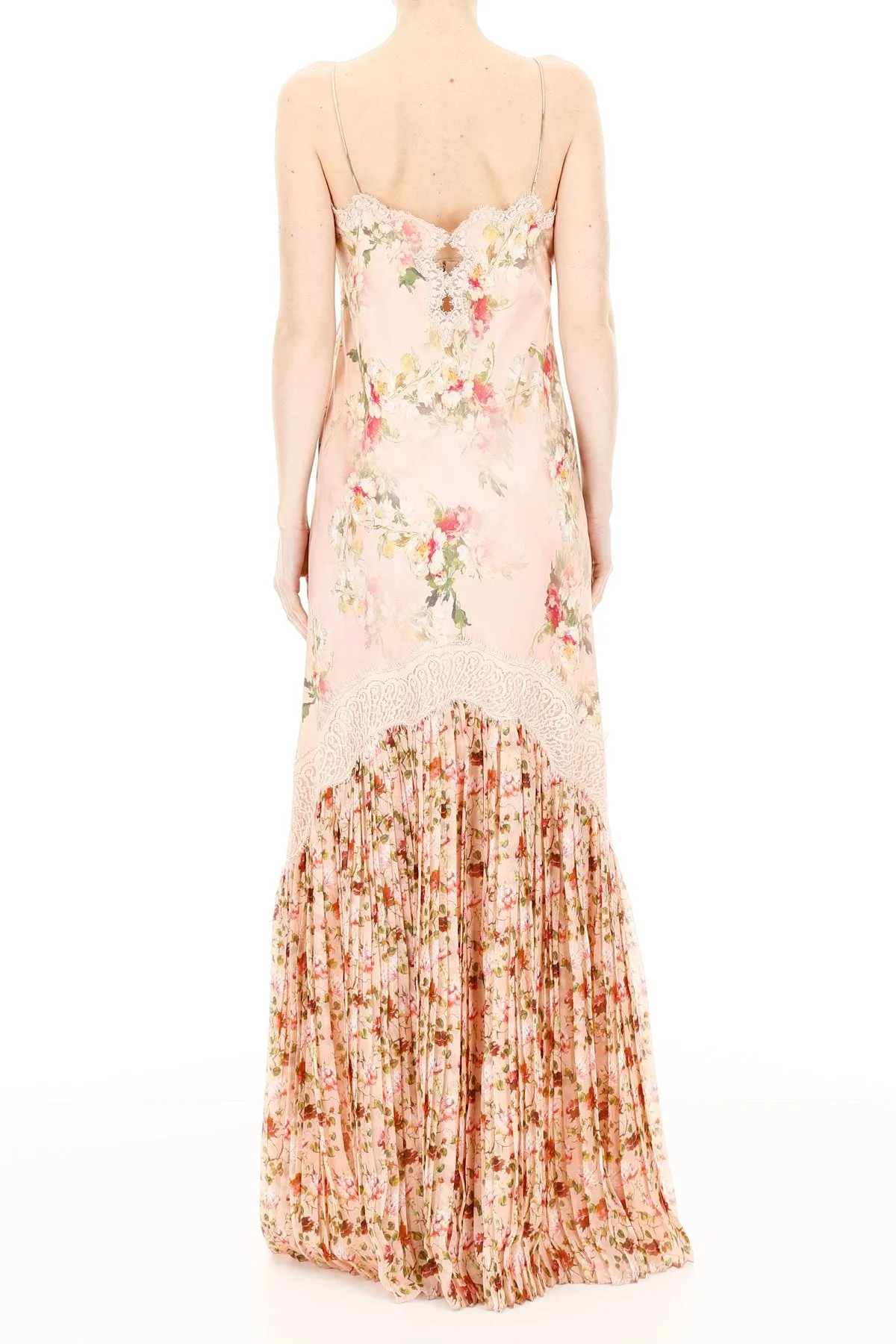 Alberta Ferretti Floral Slip Dress