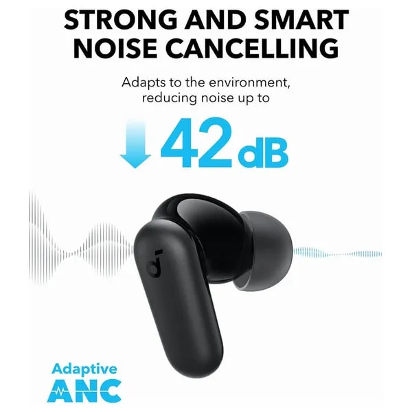 Anker Soundcore R50i NC Wireless Earbuds -Auto Noise Cancelling - A3959H11