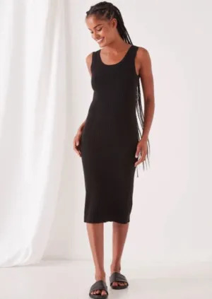 Assembly Ella Knit Tank Dress Black
