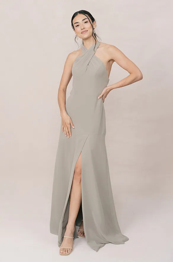 Athena Chiffon Dress | Made To Order