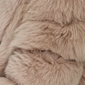 Cropped Capri Fox Fur Coat