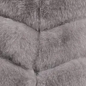 Cropped Capri Fox Fur Coat