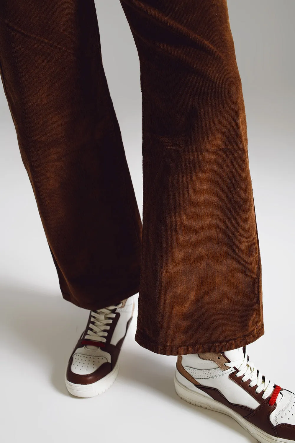Cropped Cord Pants