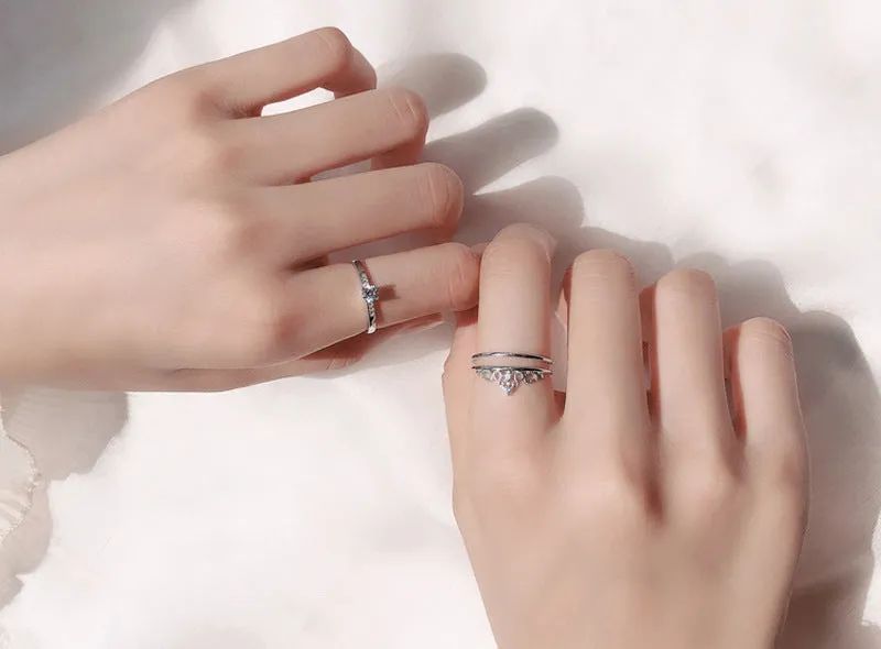 Crown Adjustable Ring