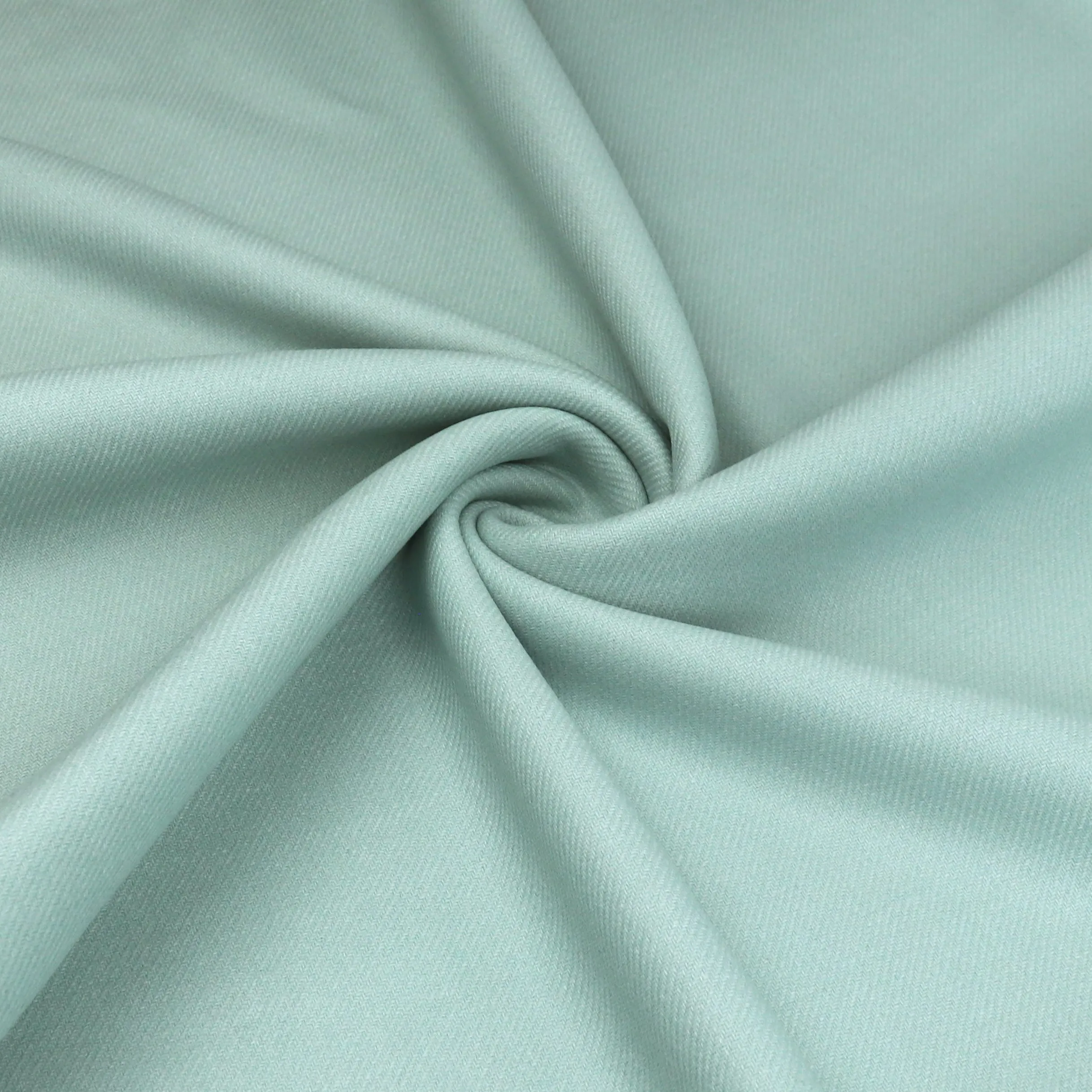 Deadstock Wool Cashmere Blend Coating - Duck Egg - SALE