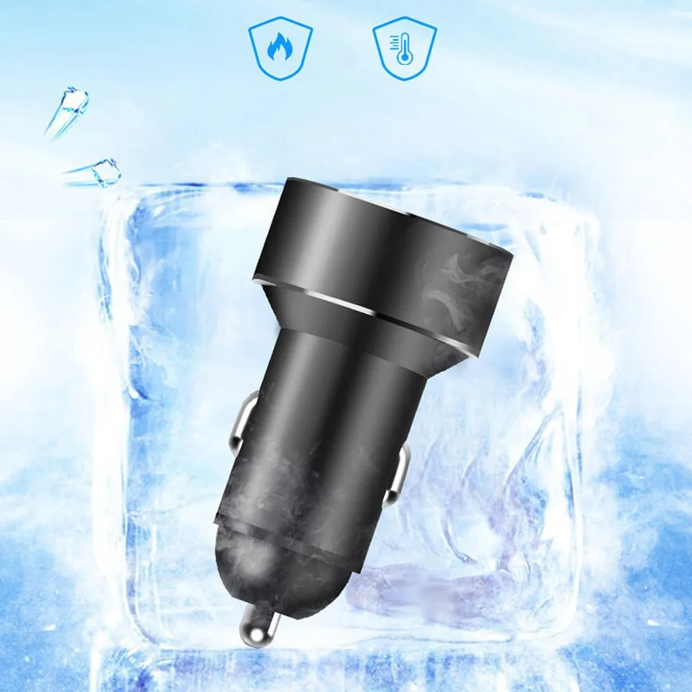 Dual Usb Car Charger Digital Display Multi-functional Constant