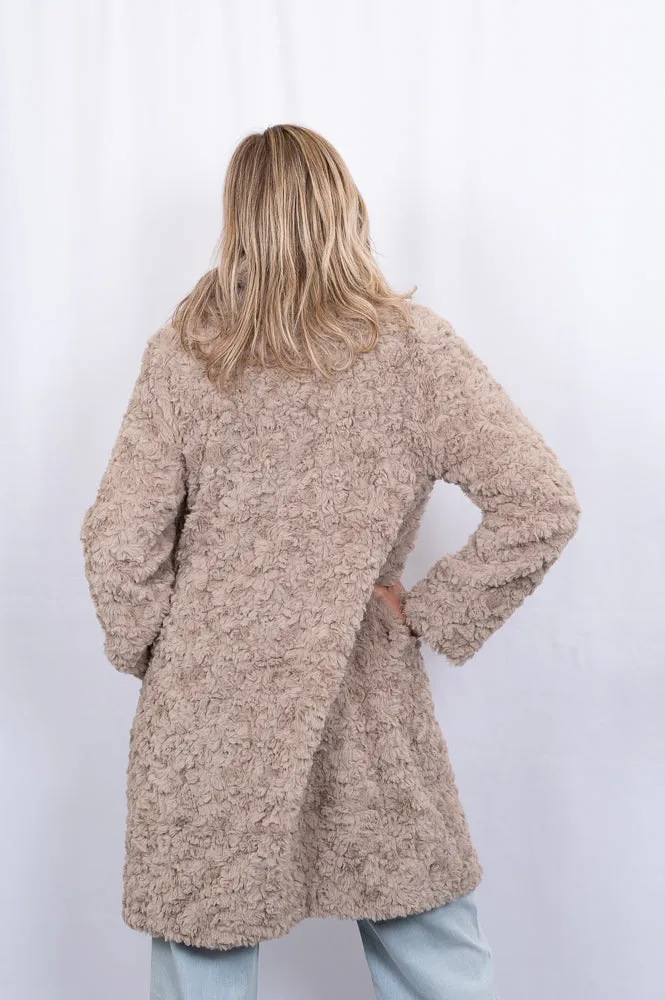 Faux shearling coat | MILA COAT