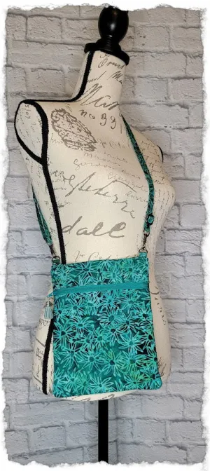 Floral Splash Green Batik