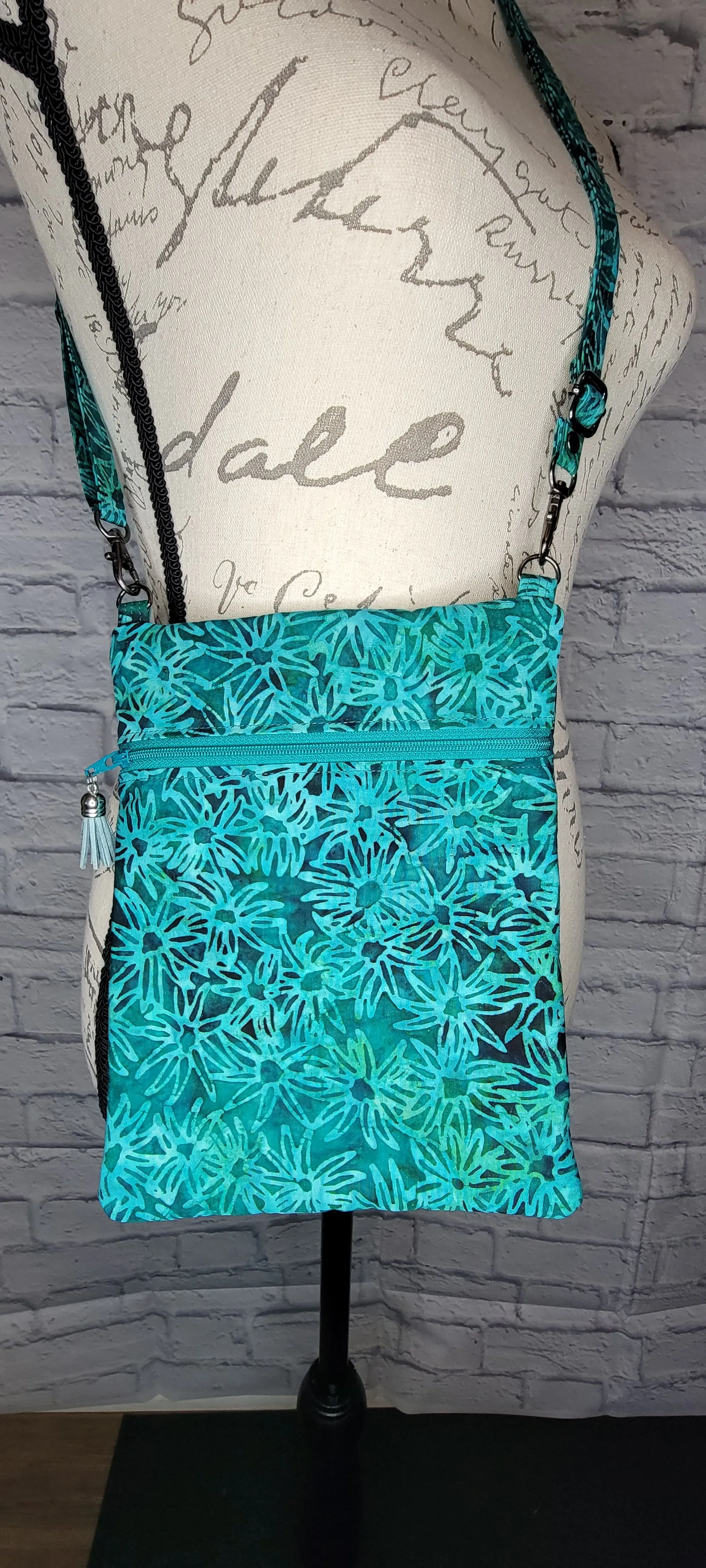 Floral Splash Green Batik