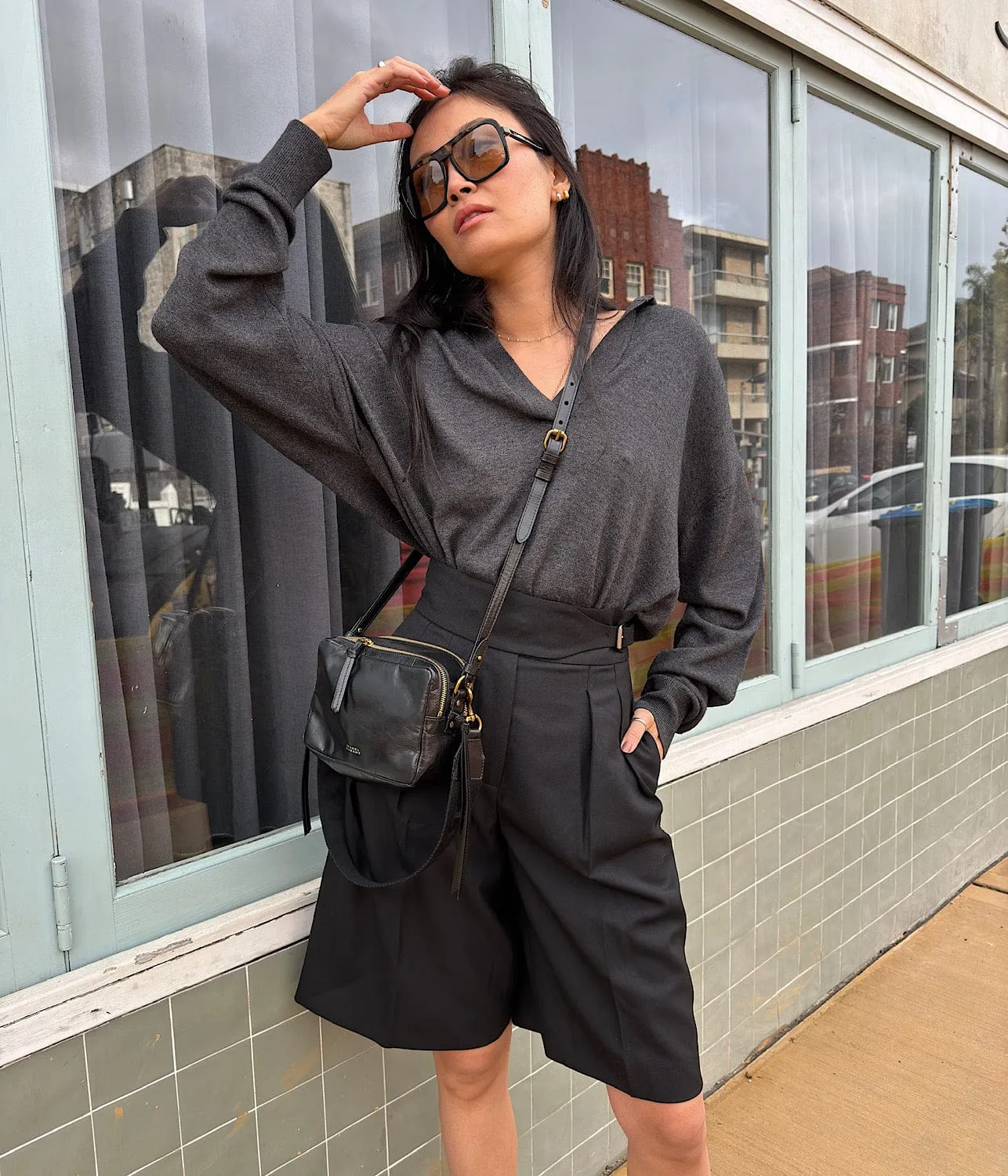 GILIANE PULLOVER- ANTHRACITE