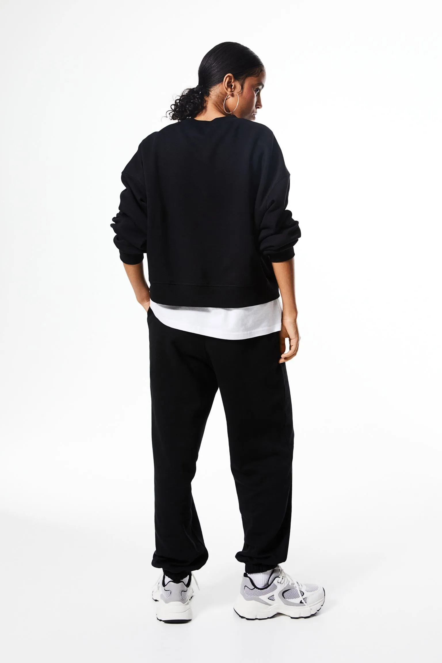H&M sports trousers, black