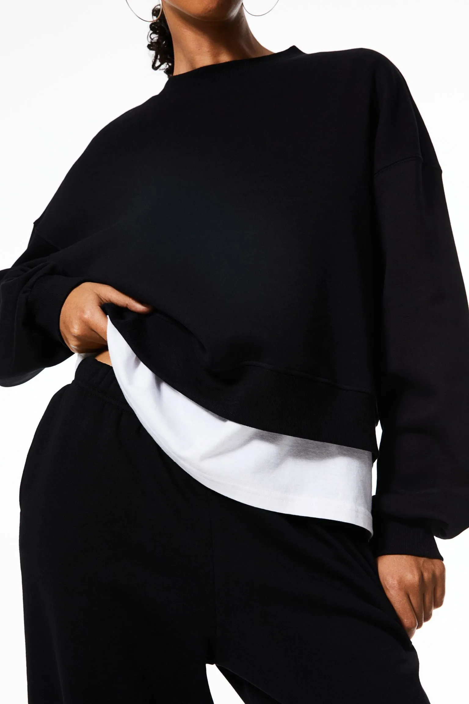 H&M sports trousers, black
