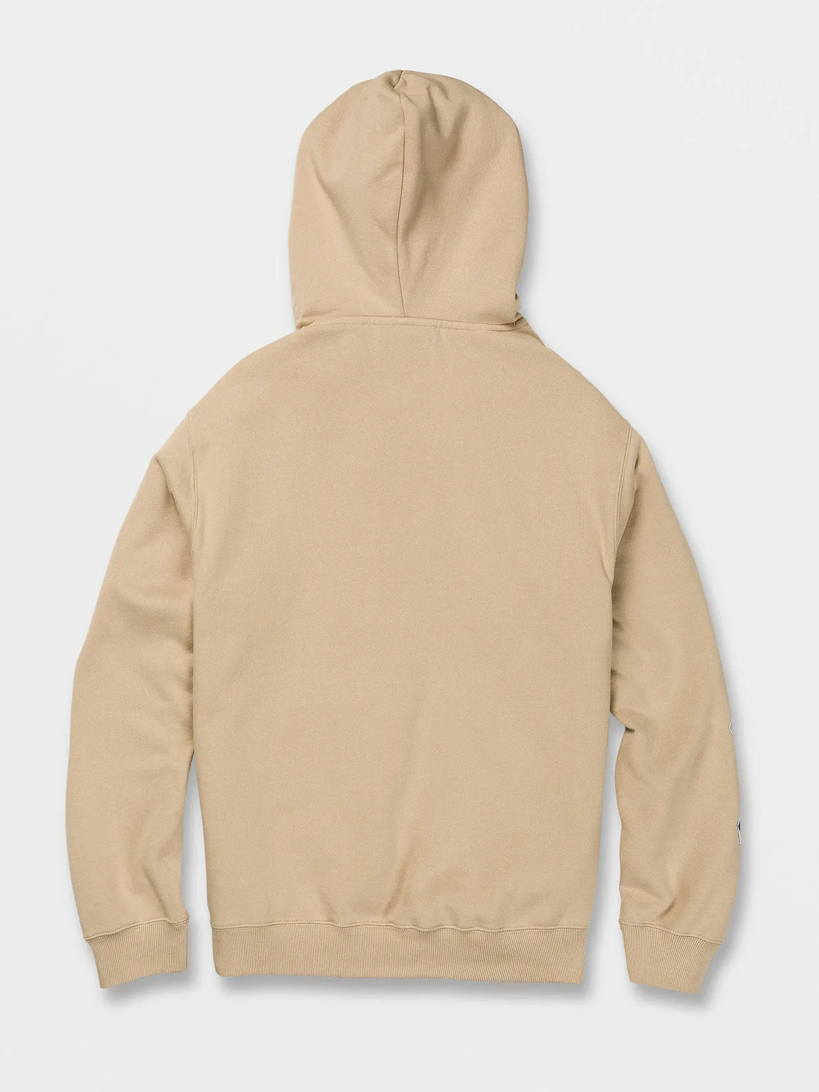 Iconic Stone Zip Hoodie - Almond