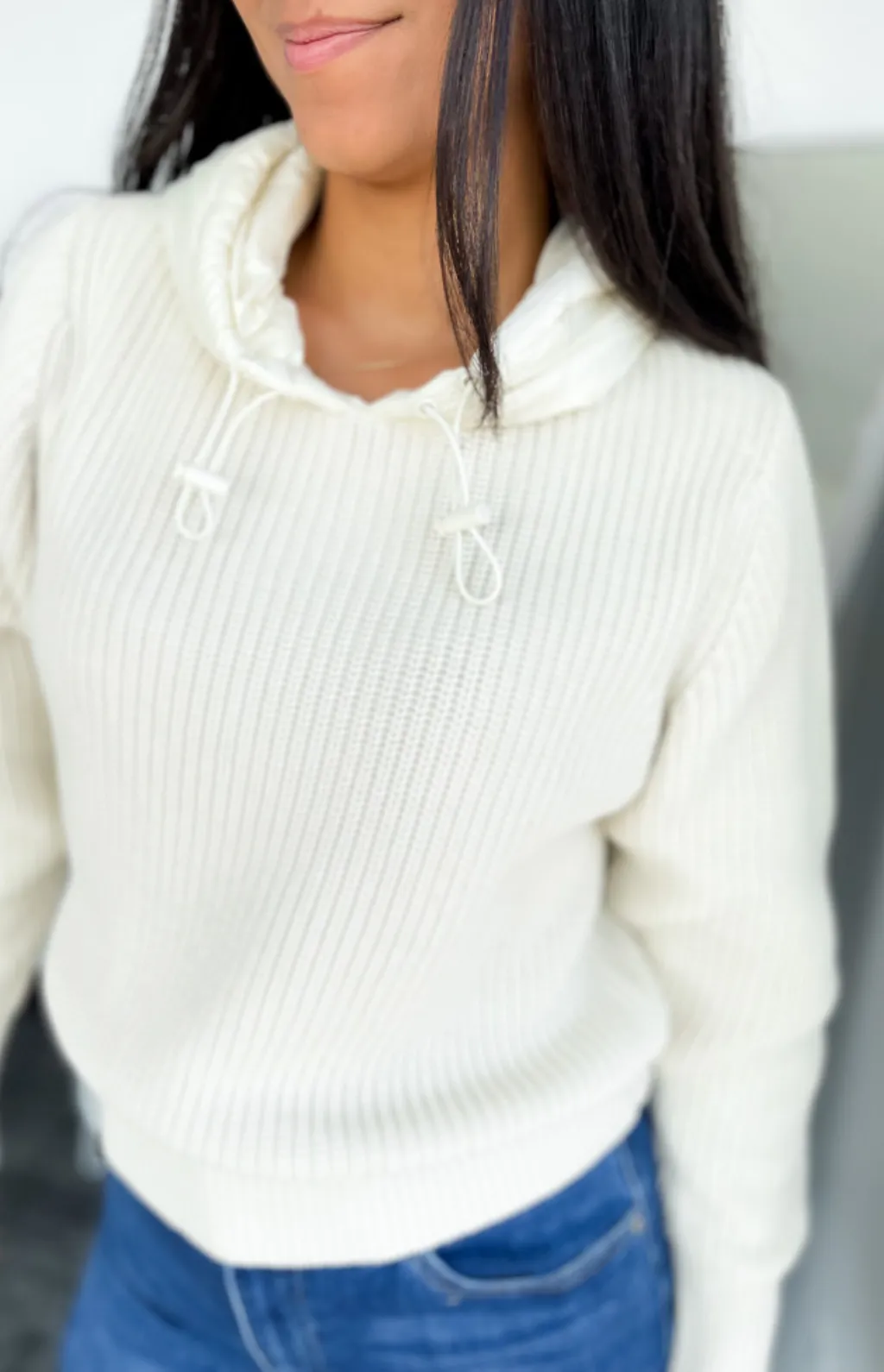Josie Knit Hooded Pullover