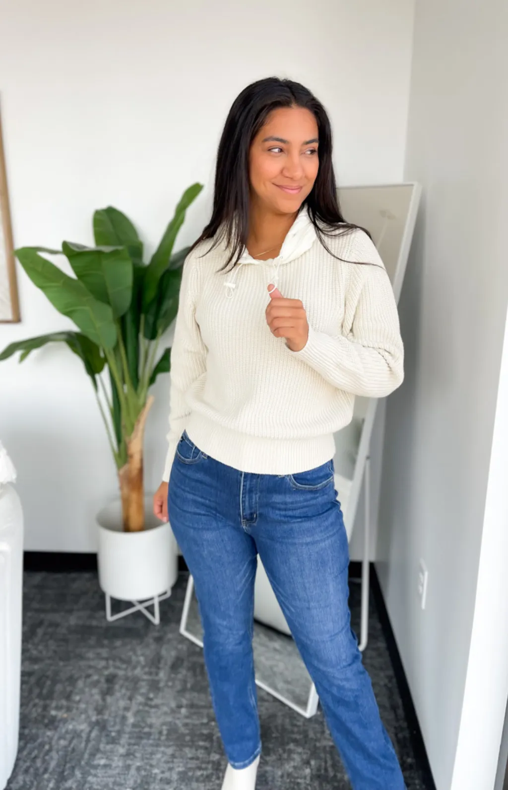 Josie Knit Hooded Pullover
