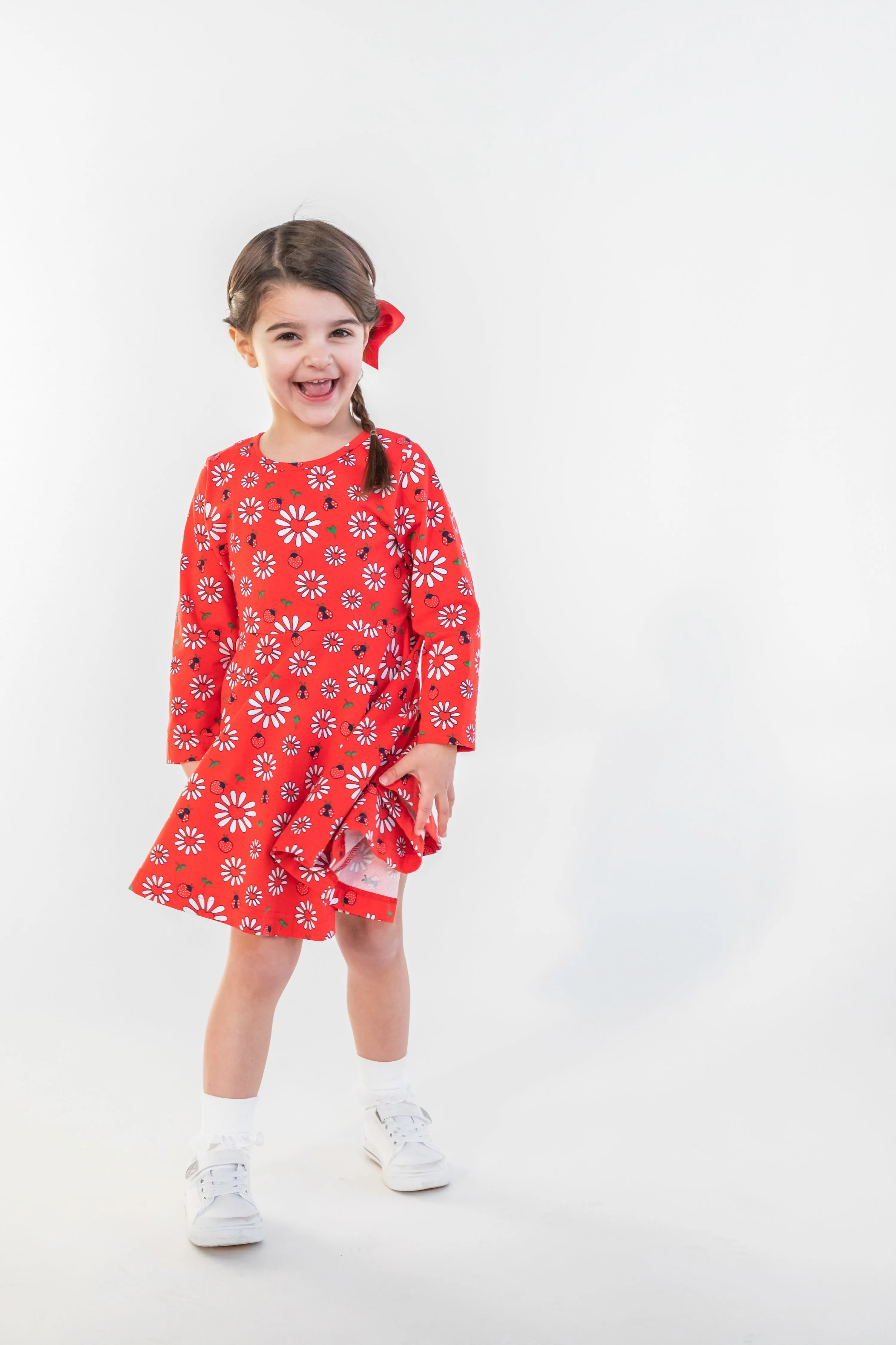 Ladybug Knit Dress