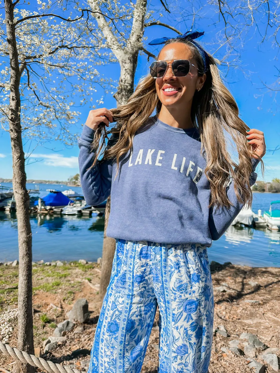 LAKE LIFE Crewneck Sweatshirt