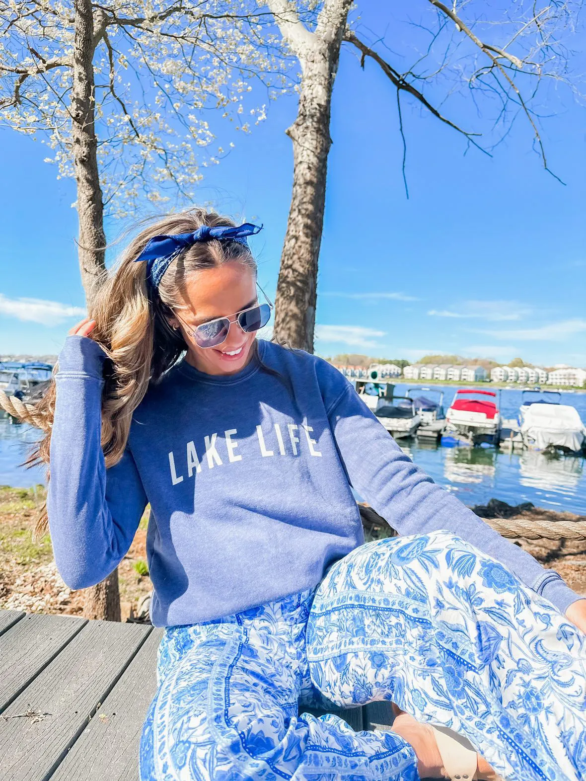 LAKE LIFE Crewneck Sweatshirt