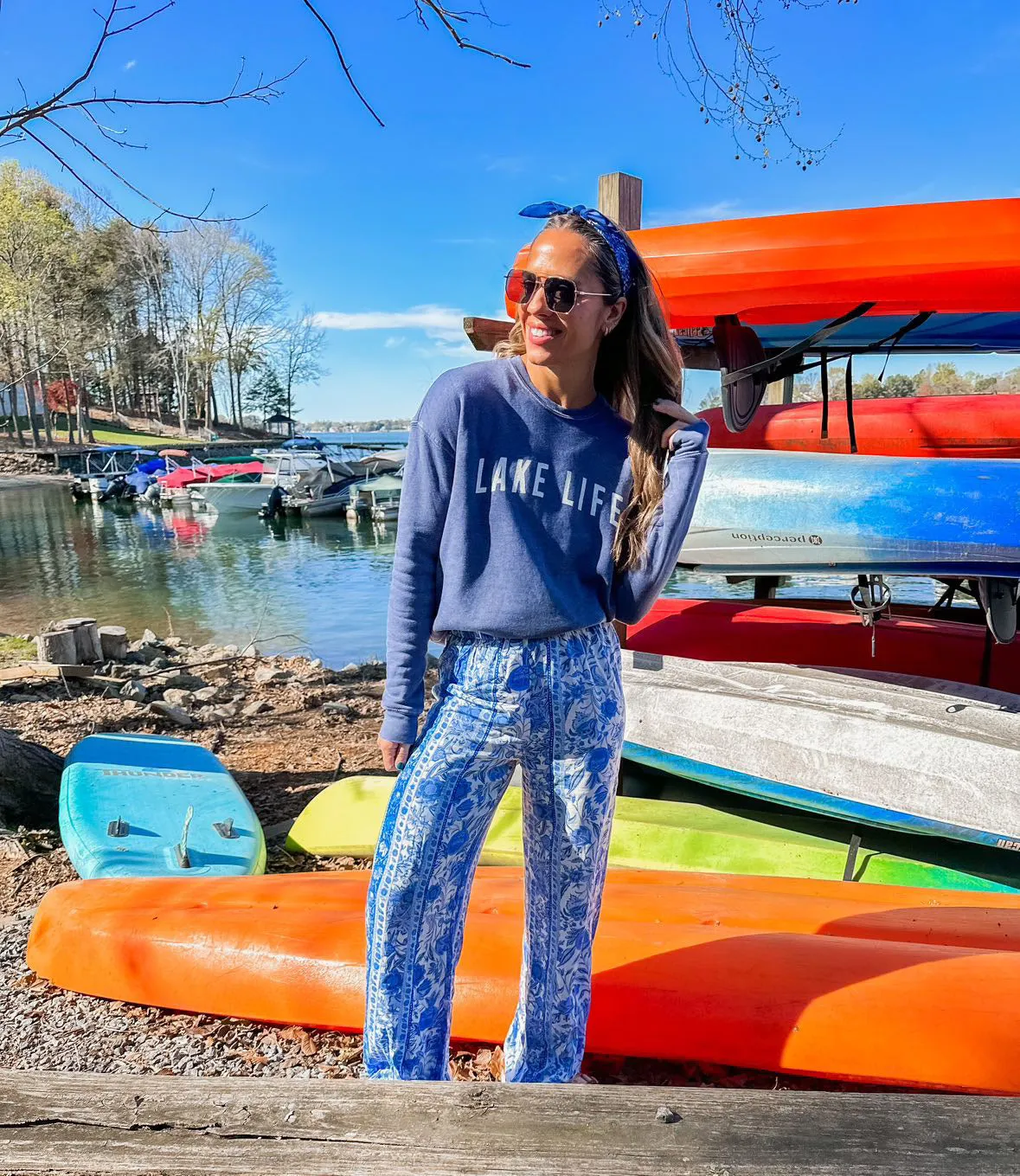 LAKE LIFE Crewneck Sweatshirt