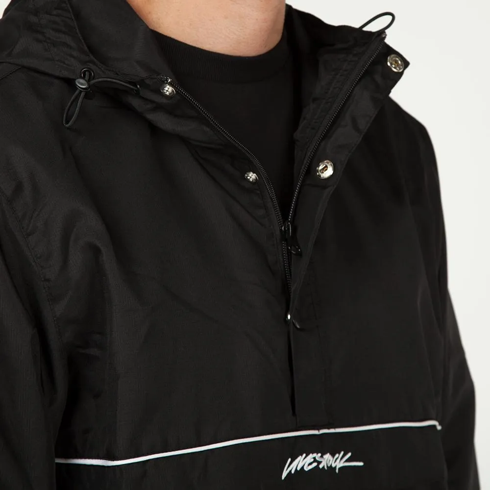 Livestock Pullover Anorak / Black