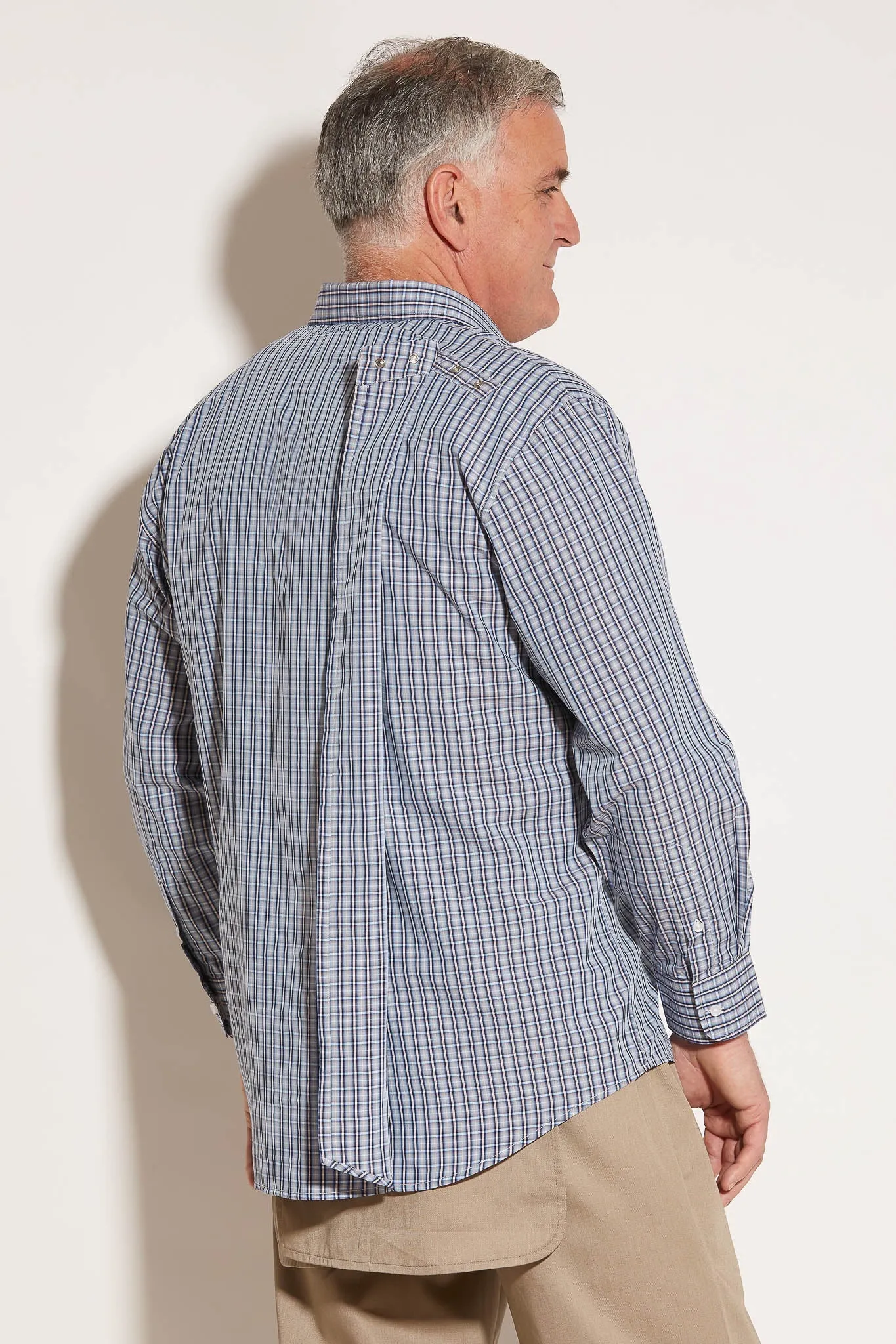Men's Disability Friendly Dress Shirt
