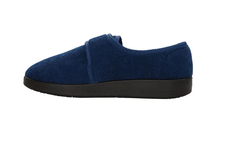 Men's Wide Adjustable Slippers for Swollen Feet