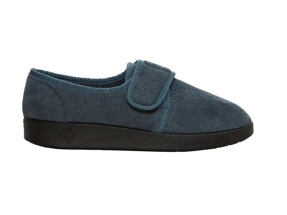 Men's Wide Adjustable Slippers for Swollen Feet