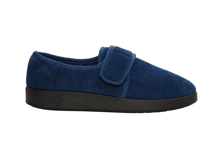 Men's Wide Adjustable Slippers for Swollen Feet