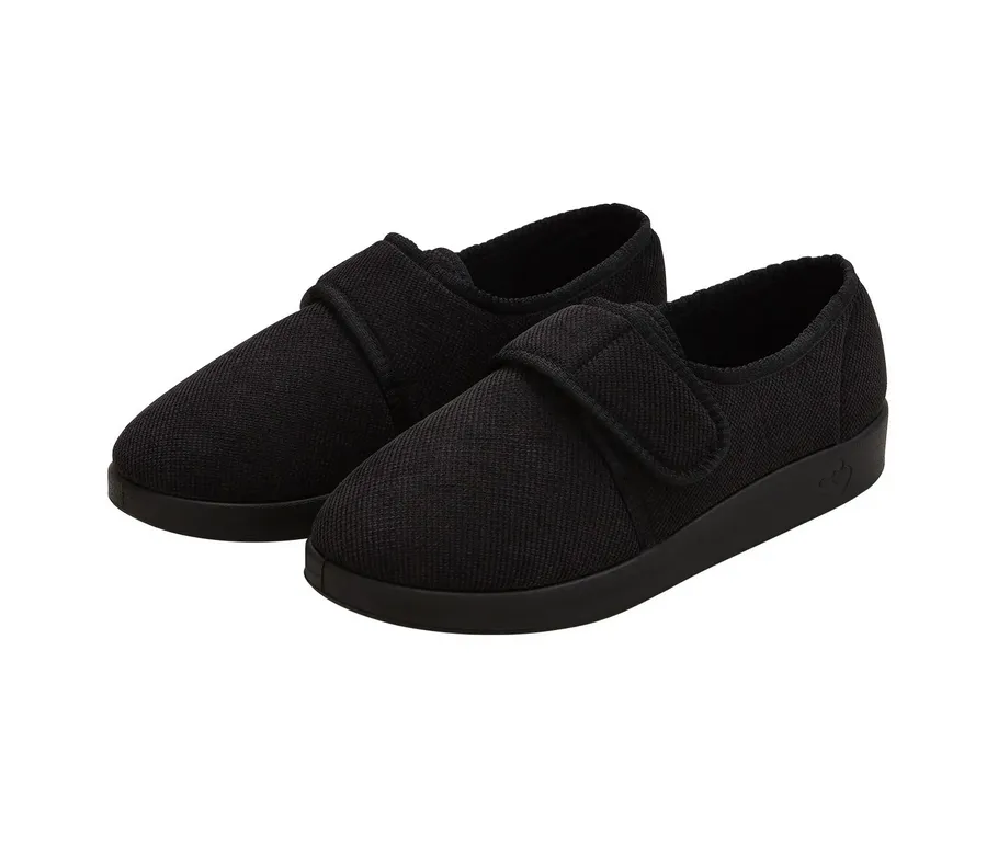 Men's Wide Adjustable Slippers for Swollen Feet