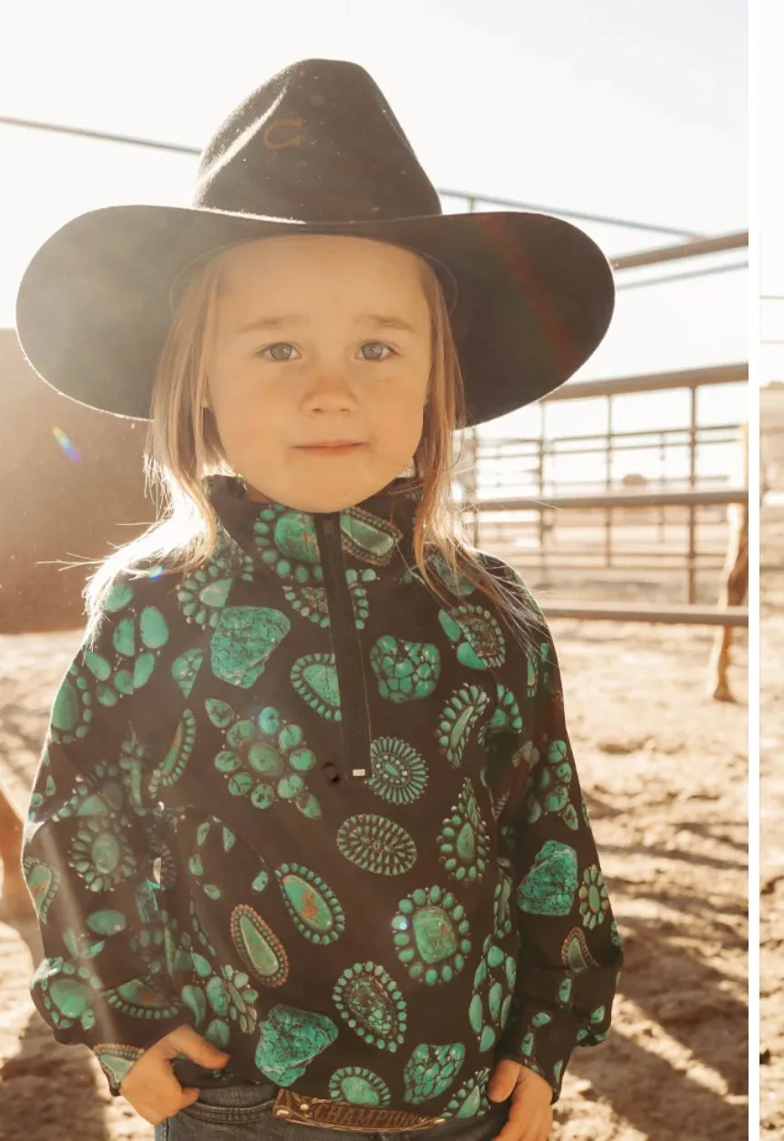 Mini Navajo Blossom Pullover