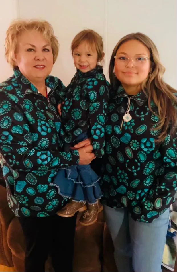 Mini Navajo Blossom Pullover