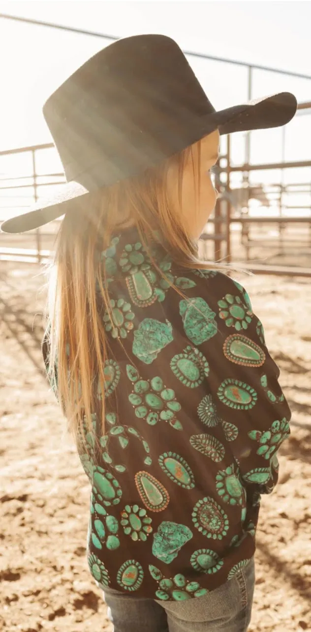 Mini Navajo Blossom Pullover
