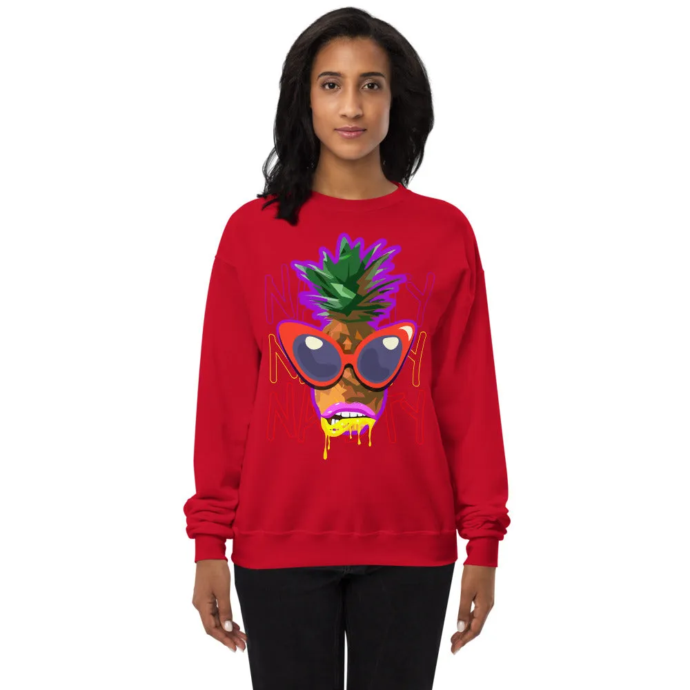 Naty Full Curvas fleece sweatshirt