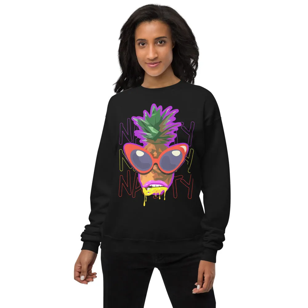 Naty Full Curvas fleece sweatshirt