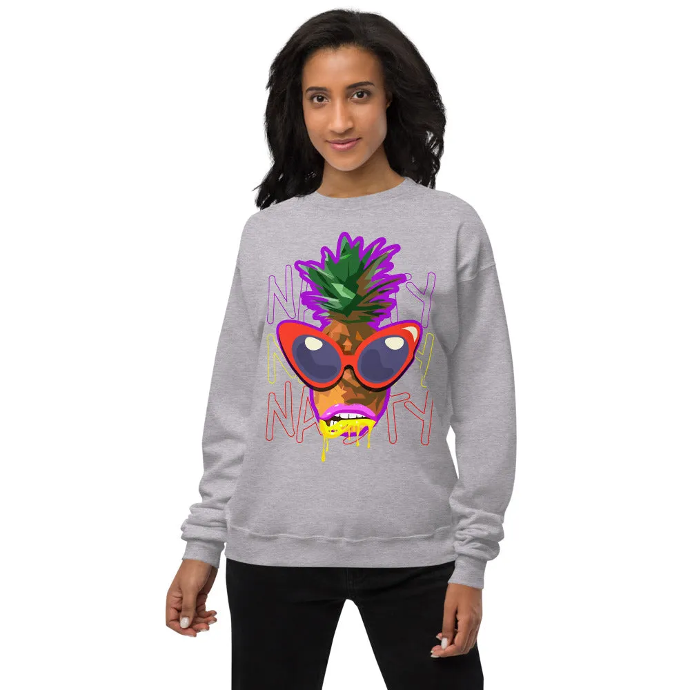 Naty Full Curvas fleece sweatshirt