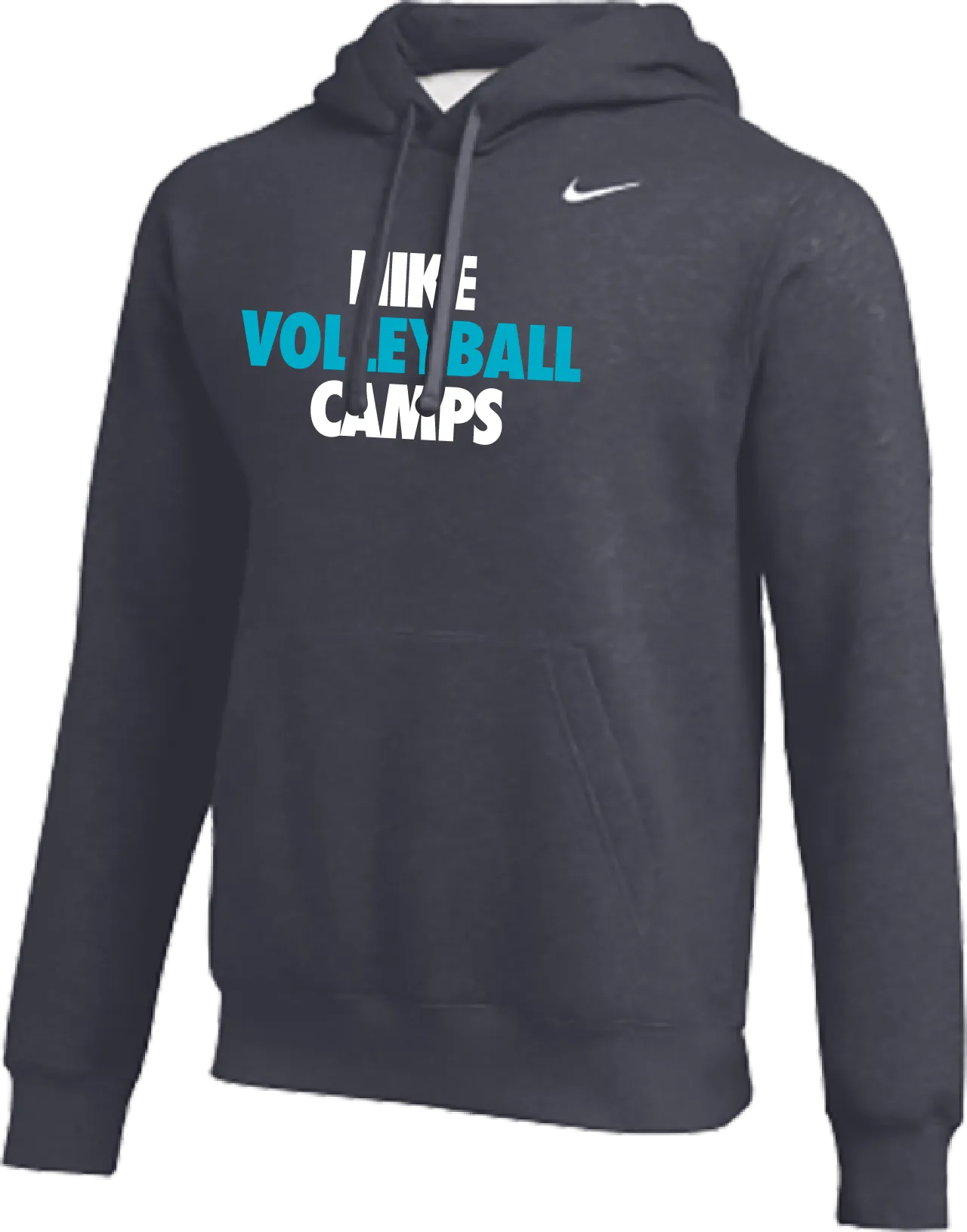 Nike Volleyball Camps Club Fleece Pullover Hoodie  - Anthracite