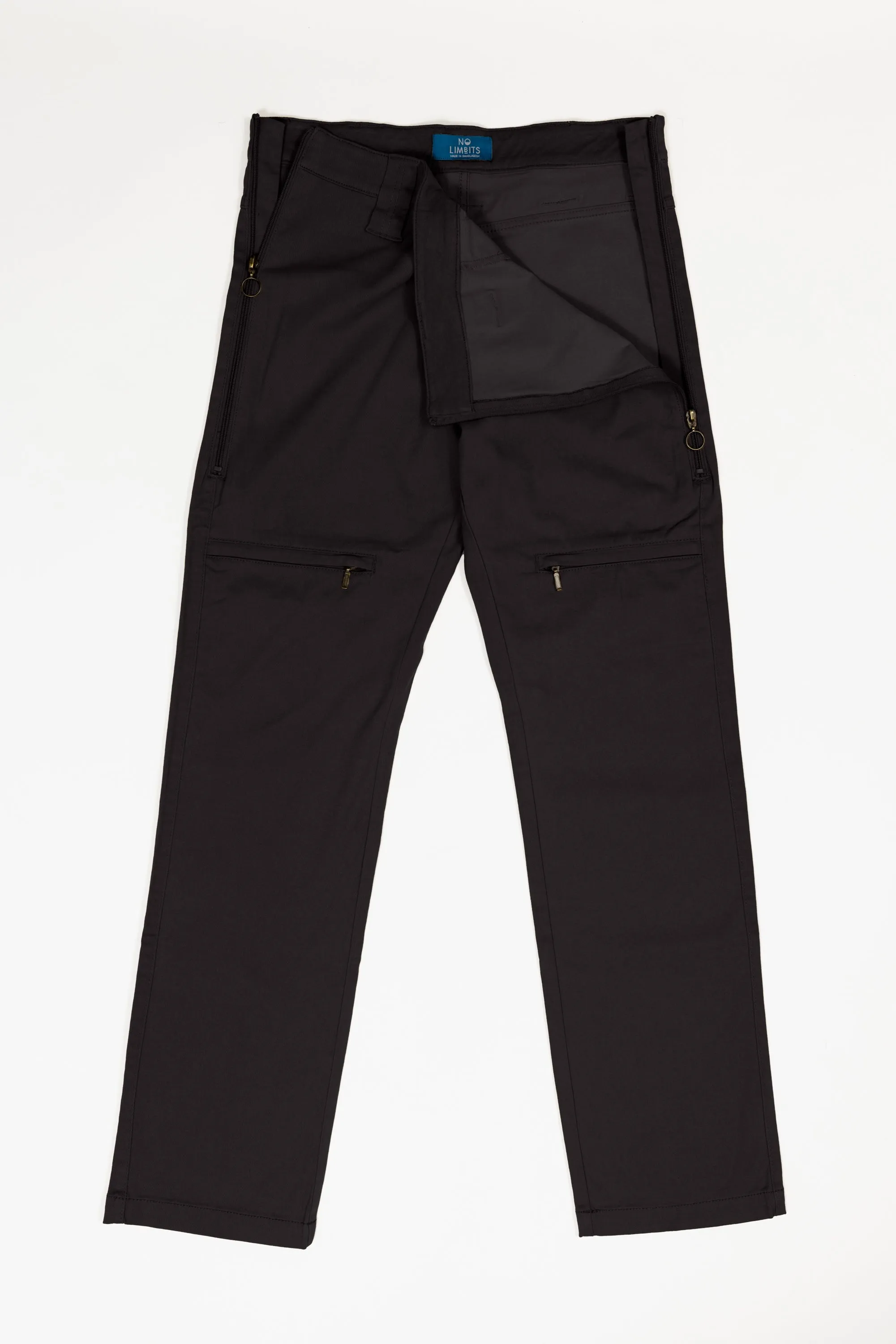 No Limbits Adaptive Men's Black Wheelchair Pant