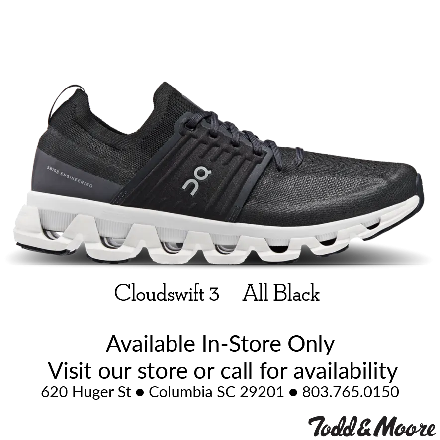 On Men's Cloudswift 3 All Black