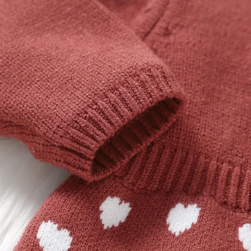 Petite Knit® Heartfelt Charm Dress & Tights Set