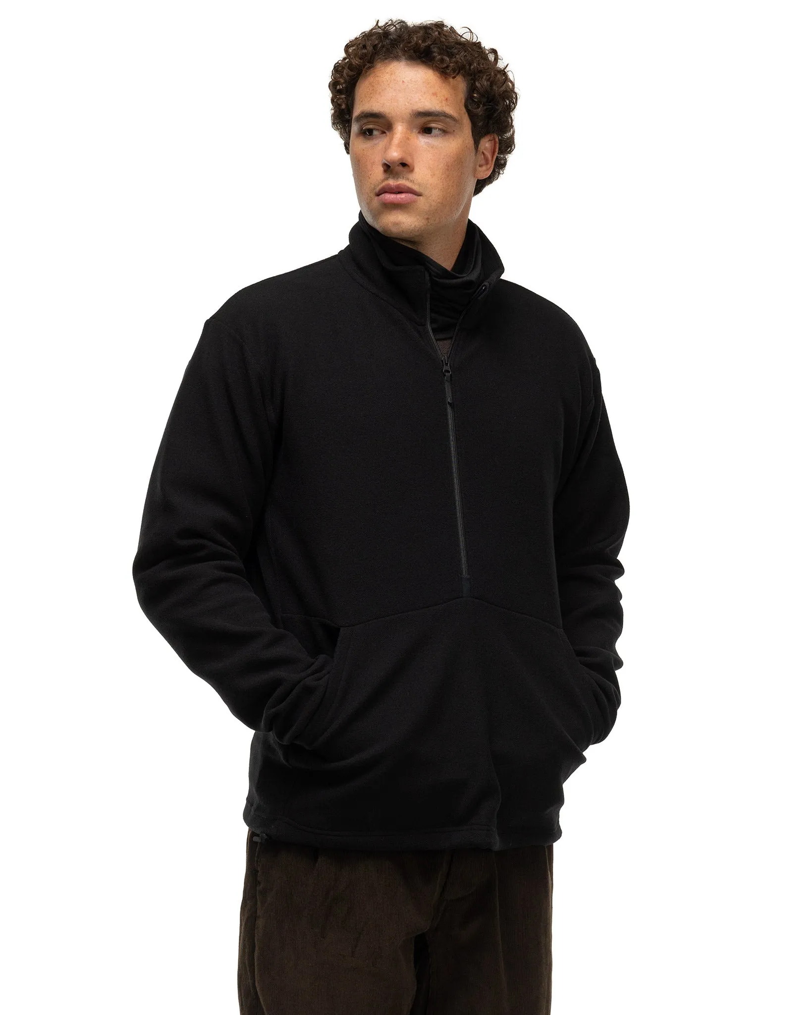 POLARTEC Power Stretch Half Zip Pullover Black