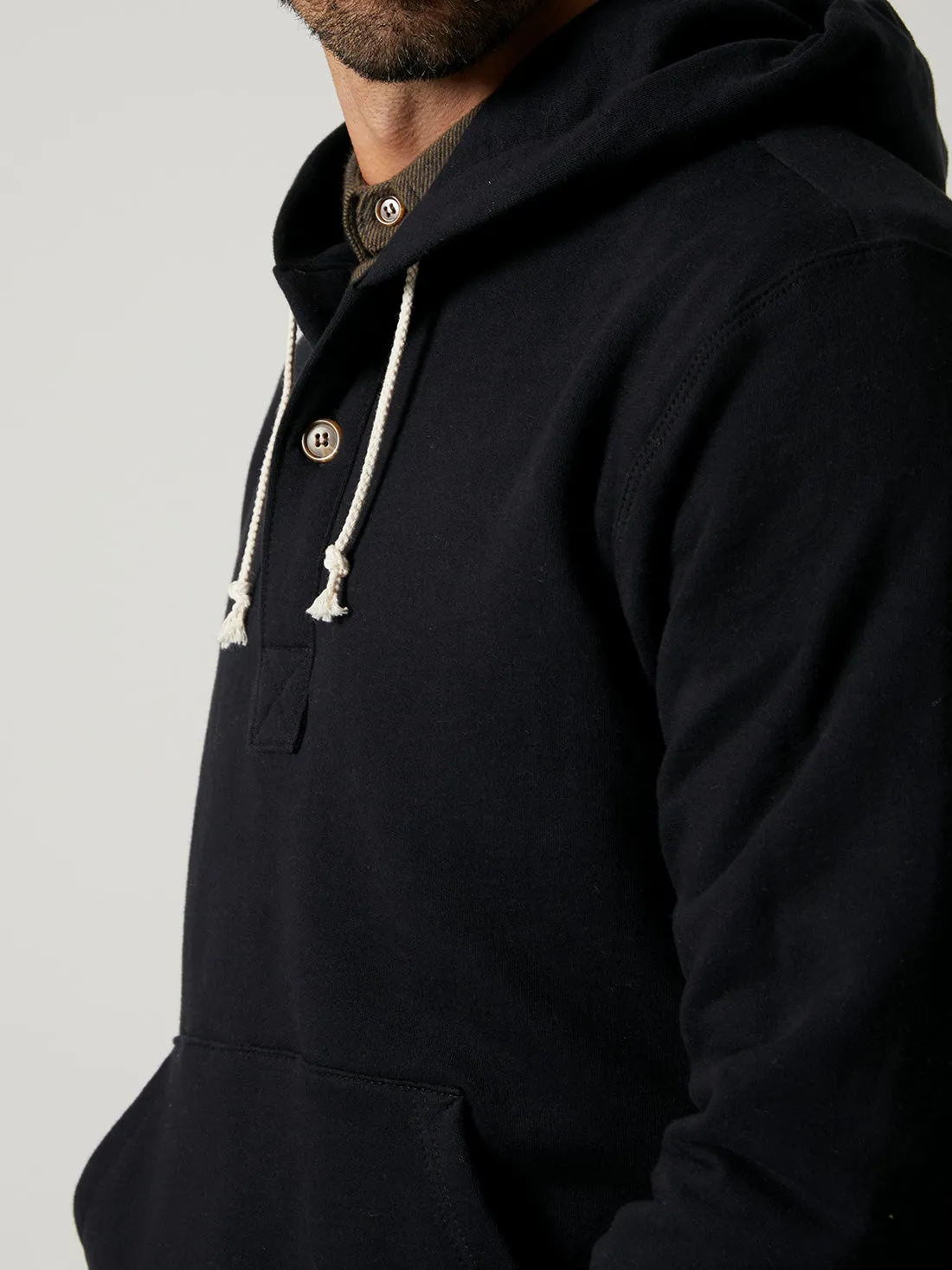 Popover Hoodie - Black