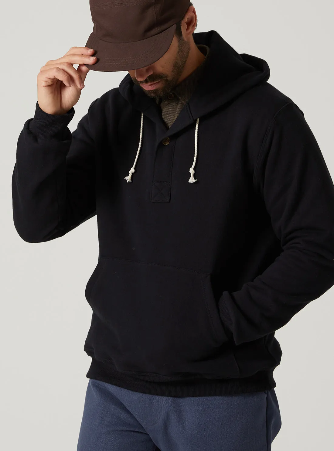 Popover Hoodie - Black