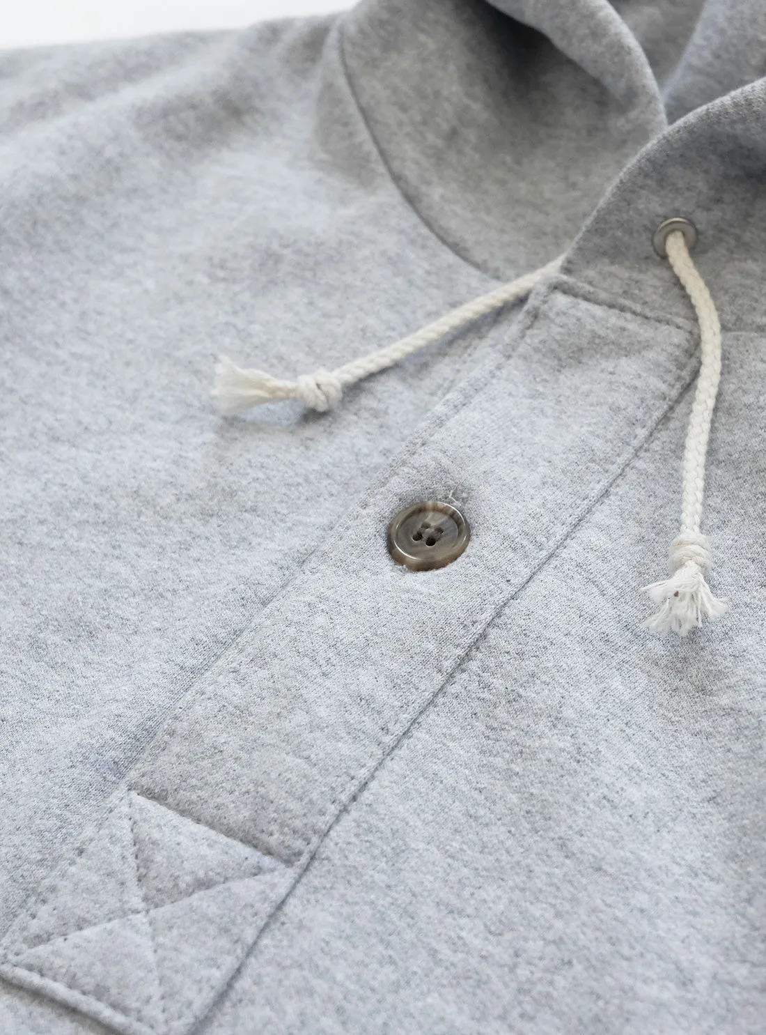 Popover Hoodie - Heather Grey