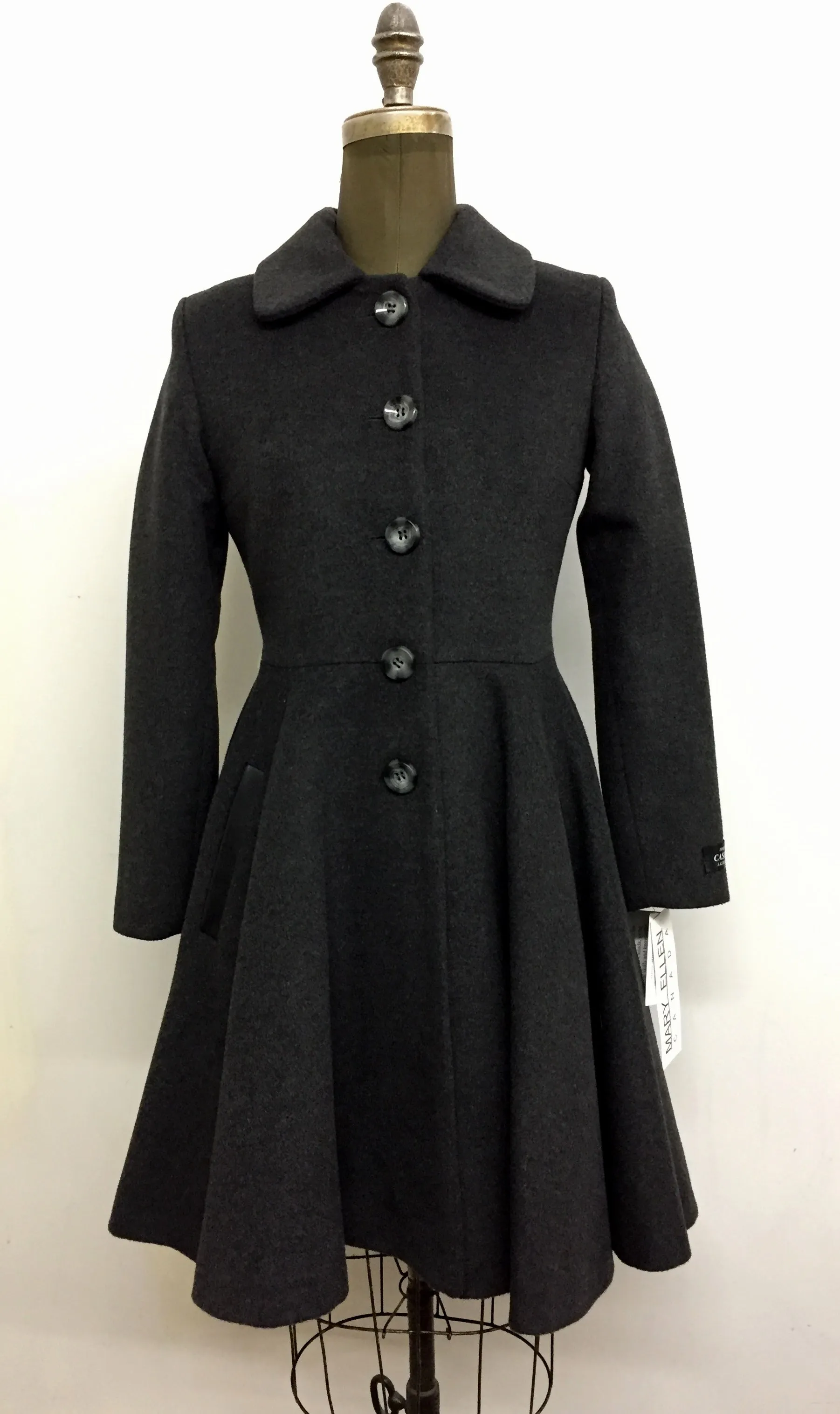 Princess Coat - 50% Cashmere & Wool Blend