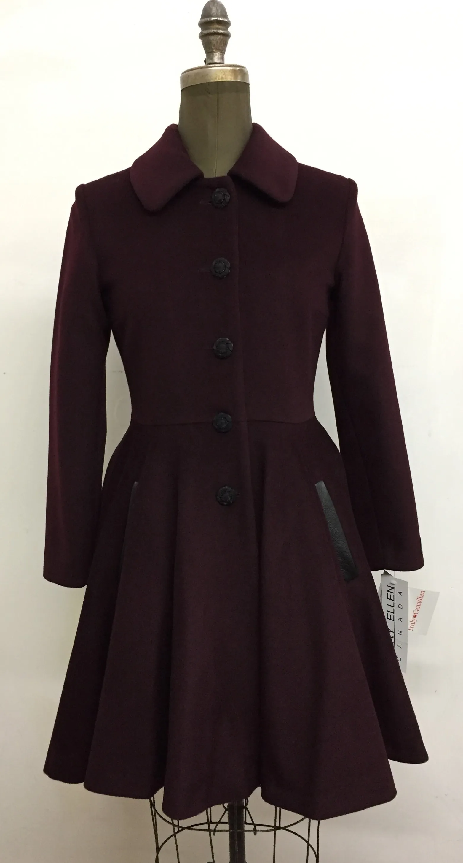 Princess Coat - 50% Cashmere & Wool Blend
