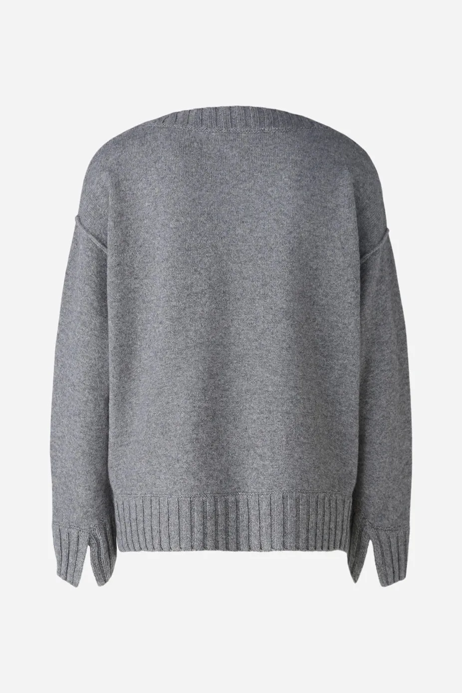 PULLOVER AUS WOLLE-OUI