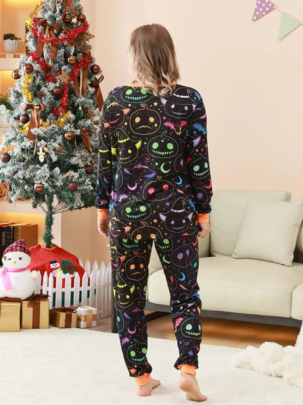 Pumpkin & Ghost Halloween Family Pajamas